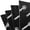 Black, variant on CANOPUS Car Sound Deadening Mat, 80 mil 5 sqft, Pack of 5 Sheets, Butyl Sound Deadener Mat, Audio Car Sound Dampening Material for Car Trunk, Door, Floor and Ceiling, Silver