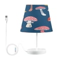 thumbnail image 2 of Cute Colorful Mushrooms Desk Lamp LED Table Nightstand Lamps with 3 Color Temperatures for Home Bedroom Living Room Decor 6x11, 2 of 8