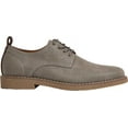 thumbnail image 2 of Boys' Deer Stags Zander Plain Toe Oxford Grey Faux Leather 1 M, 2 of 7