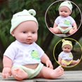 thumbnail image 3 of Baby Emulated Doll Soft Boy Baby Doll Machine Washable, Birthday Gift For Ages 1+ - Children Doll Toys Boy Girl Birthday Gift Clearance, 3 of 3