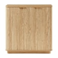 thumbnail image 5 of Tcbosik Modern Buffet Cabinet with Storage, 31.5 inch Sideboard Cabinet with 2 Doors, Coffee Bar Cabinet with Adjustable Shelf, Accent Cabinet for Dining Room, Living Room, Easy Assembly, Oak, 5 of 9