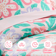 thumbnail image 5 of CLD COLLECTIONS Twin Girls 5-Piece Bed in a Bag, Glow in the Dark Kids Comforter Bedding with Sheet Set, 5 of 8