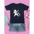 thumbnail image 3 of Colorful Dabbing Unicorn T-Shirt Juniors -Image by Shutterstock,  x-Large, 3 of 4