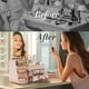 thumbnail image 3 of Organizador de maquillaje Delamu con cajones para Vanity Pink, 3 of 9