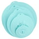 thumbnail image 5 of Paquete de 5 Tapas de Silicona para Cubierta de Microondas Resistente al Calor de fácil almacenamiento Azul Sunnimix Tapas de silicona para microondas, 5 of 7
