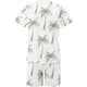 thumbnail image 4 of Camisas de verano Kakina CMSX para hombre, liquidación, conjunto de 2 piezas de camiseta informal de manga corta y pantalones cortos deportivos ajustados., 4 of 5