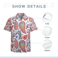 thumbnail image 7 of High Quality Hawaiian Shirts for Men Short Sleeve Aloha Beach Shirt Floral Summer Casual Button Down Shirts Blouses UCQRAX, 7 of 7