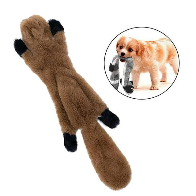 Juguetes Chirriantes para Perros Salvador juguete de peluche Resistente Interactivo ardilla