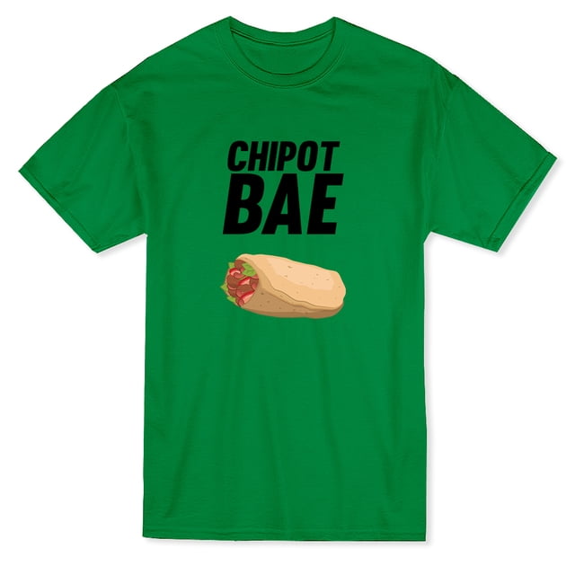 Chipotle Burrito ChipotBae T-shirt Graphique pour Homme Vert Kelly