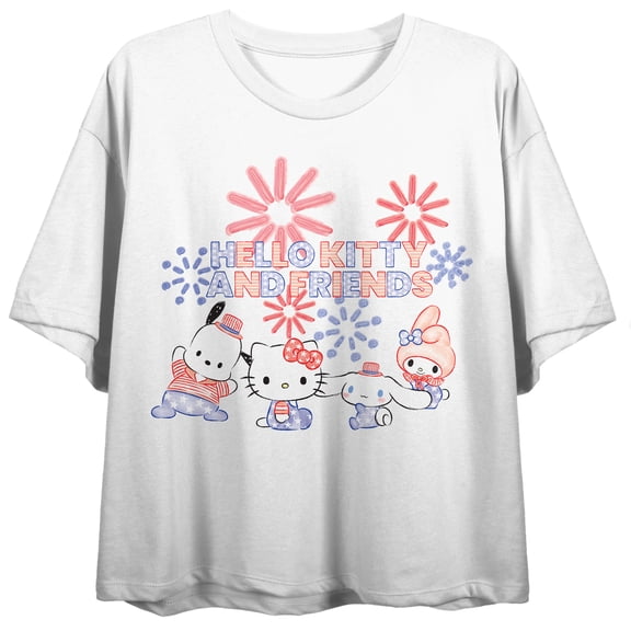 Hello Kitty & Friends Stars Graphic Tee for Women-Small