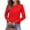 4# Red, variant on Fshiont Womens Sweaters Fall Fashion 2025 Long Sleeve Button Cuff Soft Knit Pullover Trendy Tops Dressy Casual Blouses Yellow XL
