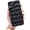 Black, variant on for iPhone Case Cute Slim Shockproof 3D Plaid Design Reinforced Soft TPU Silicone Screen Camera Protective Bumper for Women Girls (White,iPhone 11)