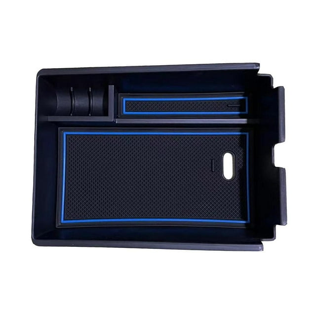 Kia Sportage NQ5 2022 Center Console Organizer ABS Storage Box with Charging Port and Non-Slip Base