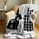 thumbnail image 5 of Manta para sofá, manta de Pascua con diseño de conejos y huevos, manta de conejos, manta suave y cálida para cama, decoración para mujeres y hombres., 5 of 5