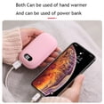 thumbnail image 3 of Calentador de manos recargable Mini calentador de manos Power Bank Portable Digital, 3 of 5
