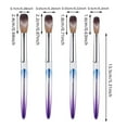 thumbnail image 2 of 4 Piece Gradient Rod Brush Set Stainless Steel for Crystal Carving Sculpting Detailed Designs Ergonomic Handle, 2 of 6