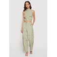 thumbnail image 2 of Women's Nylon Cropped Zip Front Windbreaker Vest, 2 of 4
