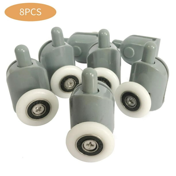 Polea Para Puerta Corredera De Baño, Rueda Colgante Para Cuarto De Ducha, Rodillos Para Puerta De Ducha, Guías De Poleas, Accesorios Para Puerta De Ducha Deslizante Kearding HA014343-00