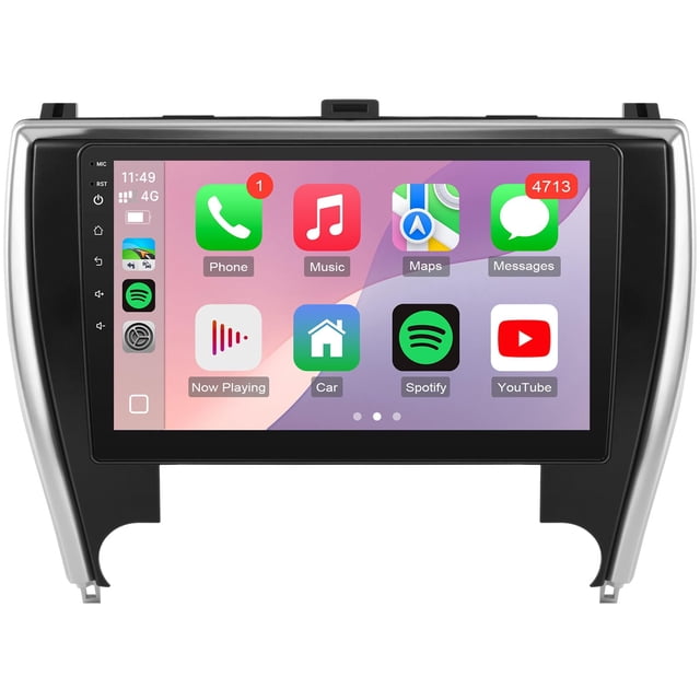 Radio de coche Leadfan para Toyota Camry 2015-2017 con Carplay 10.1