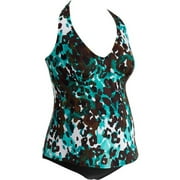 Maternity Halter Tankini Two-Piece Swimsuit