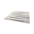 thumbnail image 3 of Unique Loom Outdoor Modern Collection Area Rug - Miranda (12' Square White and Black), 3 of 10