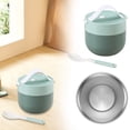 thumbnail image 5 of Insulated Food Jar, Stainless Steel Insulated Soup Cup with Spoon & Leakproof Lid, Portable Mini Thermo for Hot/Cold Food, Soup Thermo, Insulated Food Container, Width Mouth Thermal Cup, 5 of 7