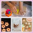 thumbnail image 5 of Bolonie Cookie Cutter Set - 6 PCS Exquisite Flower Shaped Cutters for Baking Delights, 5 of 7