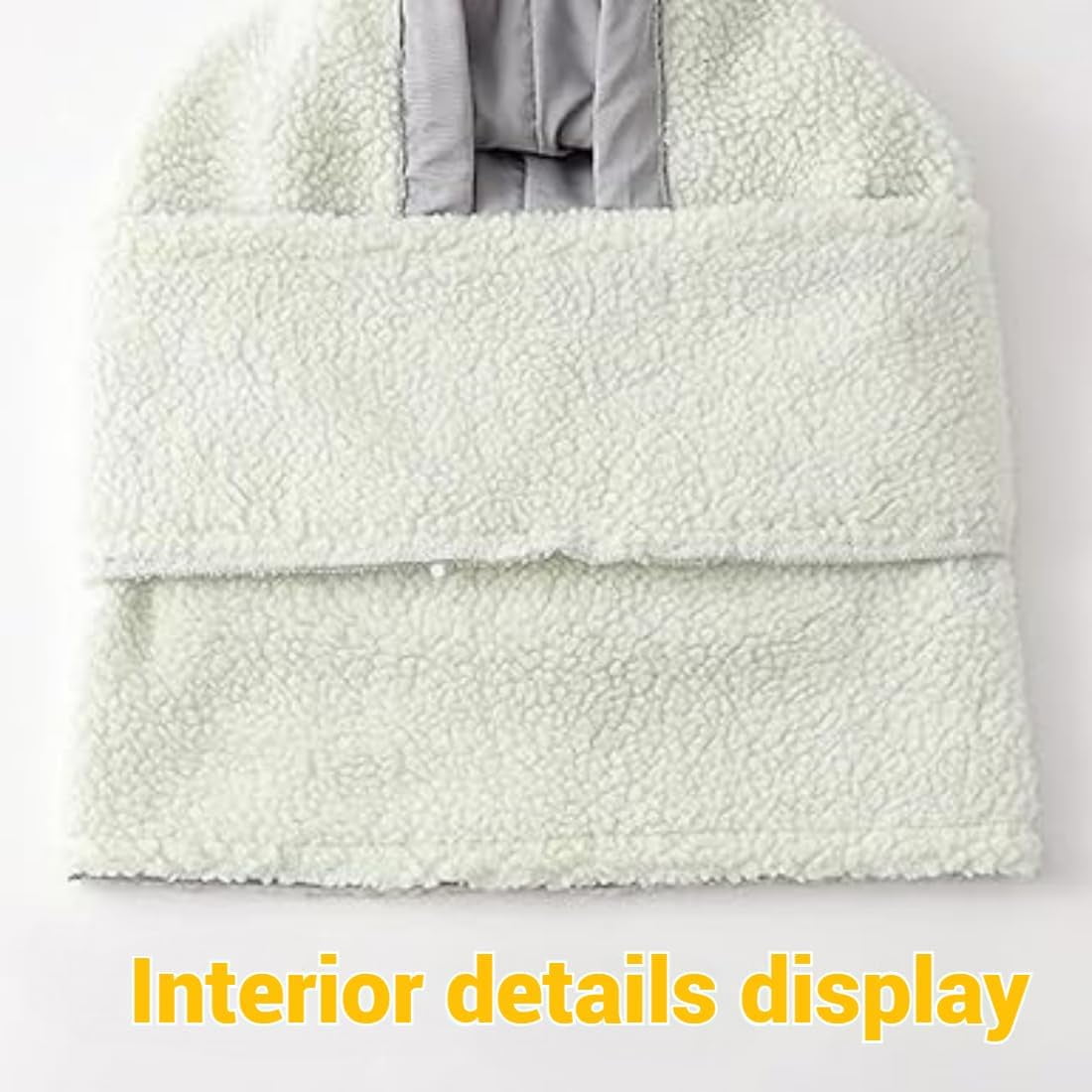 Waterproof Fleece Lined Hood, 3 in 1 Full-Cover Balaclava Ski Mask – Winter Windproof Face & Neck Cover for Men
