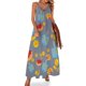 thumbnail image 1 of Vestido sin mangas con diseño de dreidel de Hanukkah / Chanukah Vestido elegante, 1 of 7