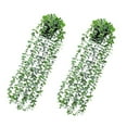 thumbnail image 1 of Billuyoard De plantas de eucalipto artificiales para interior y exterior, vid falsa Natural, planta en maceta, decoración colgante, decoración Decoración del hogar, 1 of 6