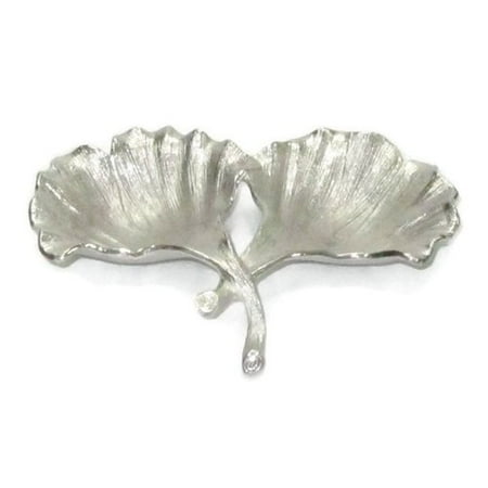 Leaf Serving Dish - Heim Concept Elegance Double Leaf Divided Serving Dish