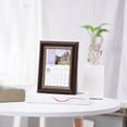 thumbnail image 2 of MesaSe 4x6 Picture Frame Black Wood Displays 3.5x5 Photo Frame with Mat or 4x6 Inch Without Matted Shatter-Resistant Glass Table Top Display and Wall Mounting Photo Frame, 2 of 19