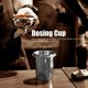 thumbnail image 2 of Taza dosificadora de café de 51 mm, taza dosificadora de acero inoxidable, taza dosificadora con mango para máquina de café, herramientas para máquinas de café, se adapta a portafiltros de 51 mm, 2 of 5