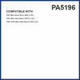 thumbnail image 2 of PG Air Filter PA5196 | Fits 1993 Mercedes-Benz 300E, 300TE, 1994-95 E320, 2 of 6