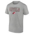 thumbnail image 2 of Men's Heathered Gray New Jersey Devils Swagger T-Shirt, 2 of 4