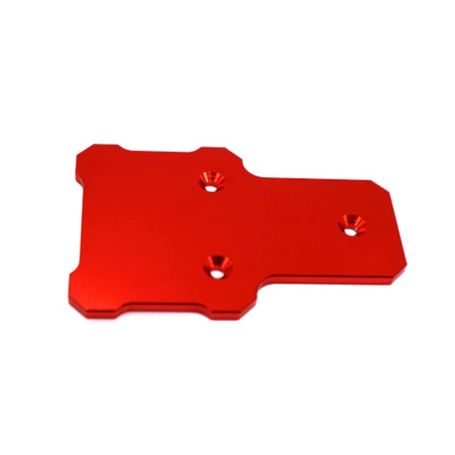 mmirethe Support de Contrôleur de Vitesse Électrique pour 1/12 ECX RGT136100 Exceptionnel Rouge 1Set