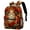 Color4, variant on Lightweight Backpack Chinese God of Wealth School Bag Travel Laptop Daypack for Men Women Casual Rucksack