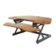 thumbnail image 1 of Rocelco Convertisseur de Bureau Debout Réglable avec Plateau de Clavier Rétractable, 1 of 5