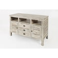 thumbnail image 3 of Jofran Artisan's Craft Rustic Farmhouse Distressed Acacia Media Console 50", 3 of 8