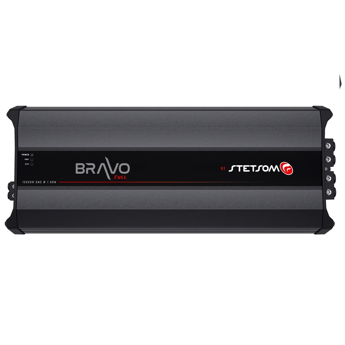 Stetsom Bravo Full 12000 1 Ohm Mono Car Amplifier 12,000 Watts RMS, 1Ω Stable Car Audio, HD Sound Quality Crossover & Bass Boost BFULL12K_1