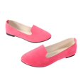 thumbnail image 4 of Willtoo Womens Ballet Flats 2026 Pointed Toe Slip-On Dressy Flat Shoes Casual Lightweight Comfortable Business Work Loafer Shoes, 4 of 4
