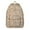Beige, variant on Unisex Bohemian Print Backpack, Chic Boho Zipper Rucksack with Front Pocket, Lightweight Daypack for School University Work Commute, Wonderful Gift Choice