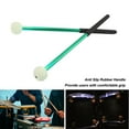 thumbnail image 4 of Timpani Mallet, 2 Pcs  Alloy Body Timpani Mallet  Anti Slip Rubber Handle with Soft Wool Felt Head Percussion Stick, 4 of 7