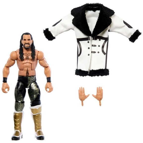 WWE Elite Top Picks Seth Rollins Action Figure & Accessories, 6-inch Collectible Set