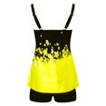 thumbnail image 5 of Women Conservative Print Strappy Back Set Two Piece Swimsuits Swimdress, 5 of 5