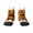 1 Black, variant on Sunflower Gnomes and Bees Pattern Quarter Crew Socks,Toe Seamed Ankle Socks,Cotton Cushioned Breathable Athletic Crew Sports Socks