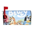 thumbnail image 2 of Lsque Bluey Mailbox Cover Standard Size ,Magnetic Mailbox Covers Post Wraps Letter Box Cover -25.5x21 in, 2 of 9