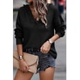 thumbnail image 1 of a.Jesdani Chandail à Capuchon Élégant Col en V - Confortable & Chic, Indispensable pour l'Hiver!, 1 of 8