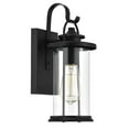 thumbnail image 2 of RADIANCE goods Transitional 1 Light Textured Black Outdoor Wall Sconce 13" Height, 2 of 8