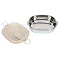 thumbnail image 4 of Lunch Box, Stainless Steel Portable Food Grade Food Container, For Work Home Single Layer 900ml, 4 of 8